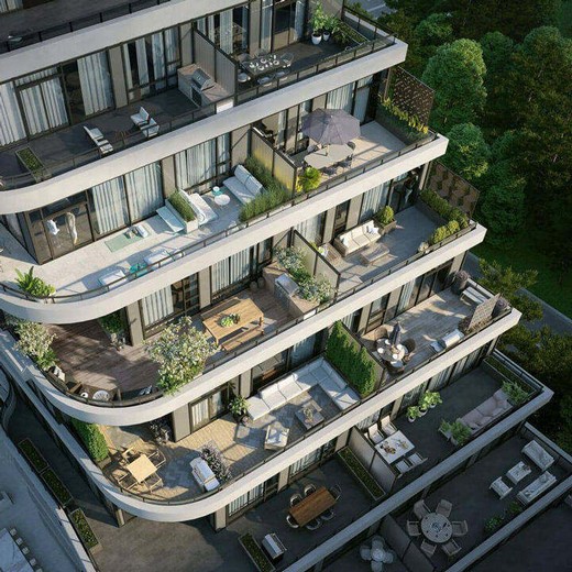 Your Next Look at 10-Storey Residential Development with Cascading Balconies in Thornhill